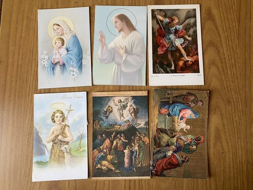 Lotto cartoline religiose - lotto,