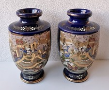 Coppia di vasi giapponesi in