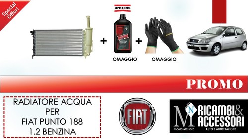 Radiatore acqua per fiat punto - fiat,