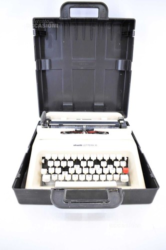 Macchina scrivere olivetti - da,