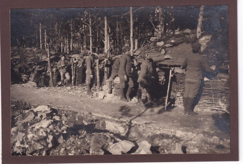 Ww1 foto dal fronte trincea - fronte,