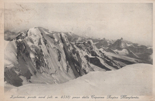 Cartolina lyskamm 4538 val - cartolina,