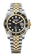 Pierre Bonnet Adventure 9283BA Uomo Quarzo Seiko Acciaio DORATO GMT Style 5 ATM