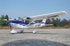 Park Flite Cessna 182 Skylane RTF 2,4 GHz - blu: aereo RC pronto al volo TGP0355B