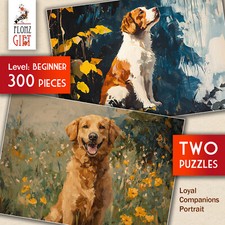 2 x PUZZLE 300pz ~ Ritratto di