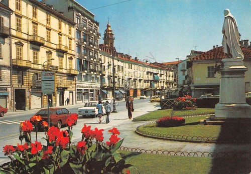 Cartolina saluzzo corso italia - cartolina,