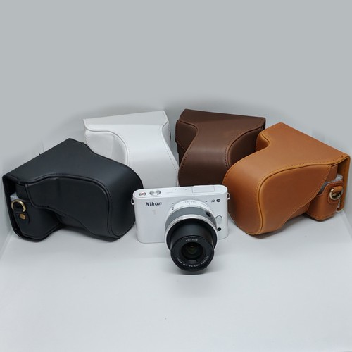 Custodia pelle per nikon j1 - in,