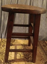 SGABELLO VINTAGE ARTIGIANALE