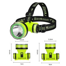 Lampada frontale subacquea