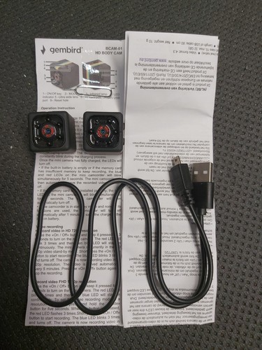 Coppia mini videocamera hd - mini,