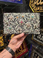 Pochette Zardozi con disegno