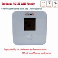 eSunFi eSIM router WiFi mobile