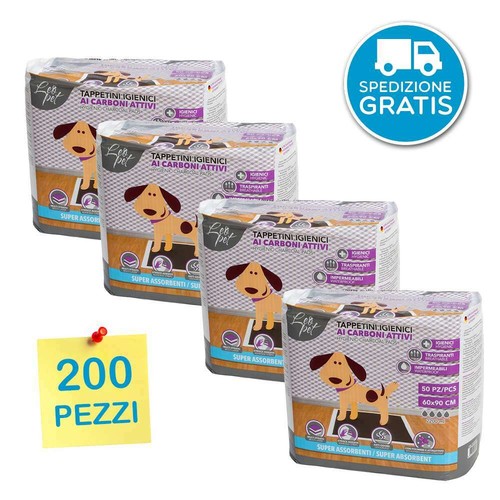 200 tappetini cani 60x90 - , al