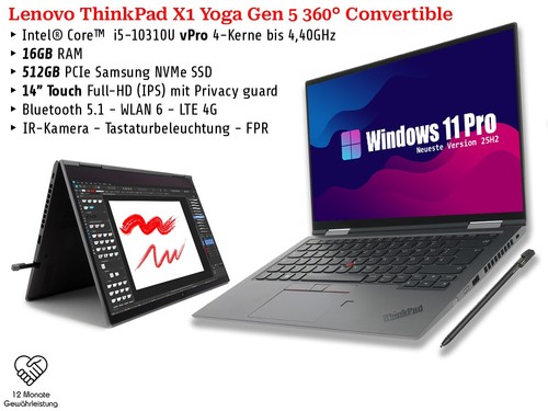Lenovo thinkpad yoga - x1, 5