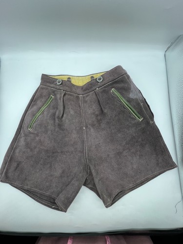Vintage suede lederhosen - vintage,