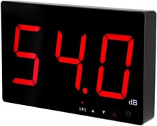 Misuratore di Livello Sonoro Digitale, Db Meter 9,6 Pollici LCD Digitale Misurat