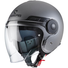 Caberg Uptown matt-gun metallizzato casco jet casco moto casco scooter
