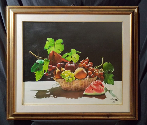 Quadro vintage dipinto - vintage, a