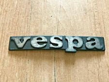 PIAGGIO LOGO VESPA SIGLA EMBLEMA FREGIO STEMMA SCRITTA TARGHETTA BADGE TARGA NOM