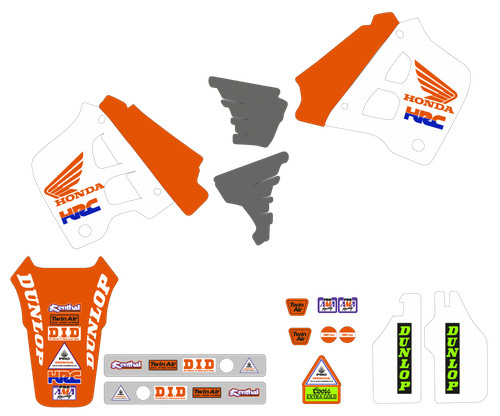 Kit adesivi honda - honda, 125