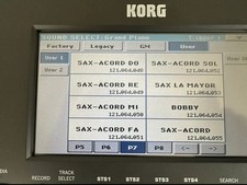 6 Campioni De Sax0f0n Y Accord En Una Sola Tecla Para Korg Pa 600/900/3X En usb