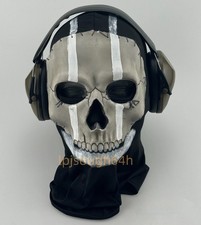 Maschera fantasma con passamontagna Call of Duty Modern Warfare MW2 maschera teschio cosplay 3D