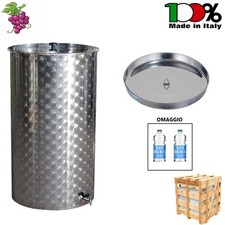 CONTENITORE IN ACCIAIO INOX