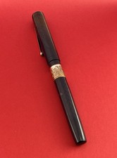 Waterman vintage 1925 ebonite lever filler fountain pen 137mm AS IS