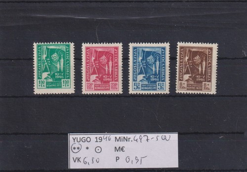 Jugoslavia 1946 michel - jugoslavia,