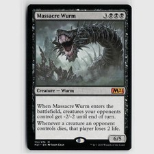MTG Massacre Wurm #114 Set