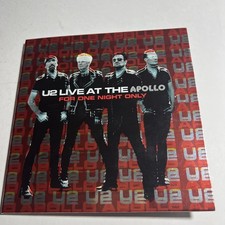 U2  Live at the APOLLO - 2 CD set with booklet....Good