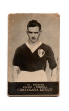figurina calciatori anteguerra Cioccolata Lurati 1927 Penzudi Torino