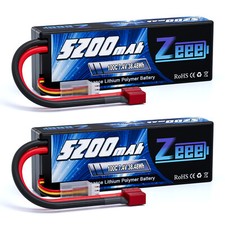 2x Zeee 2S 7,4V Lipo batteria