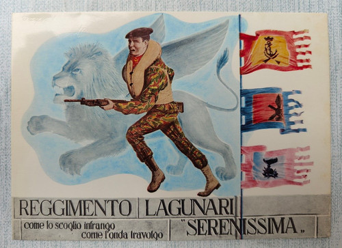 Cartolina reggimentali regg - reggimentali,