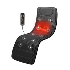 Snailax Tappetino Massaggiante Vibrante con Calore Massaggiatore Corpo Completo per Circolazione Sanguigna