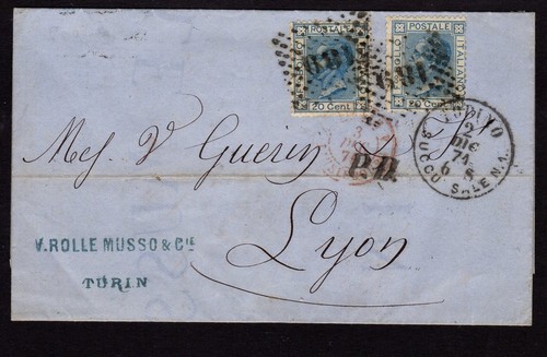 Storia postale 20 effige - c,
