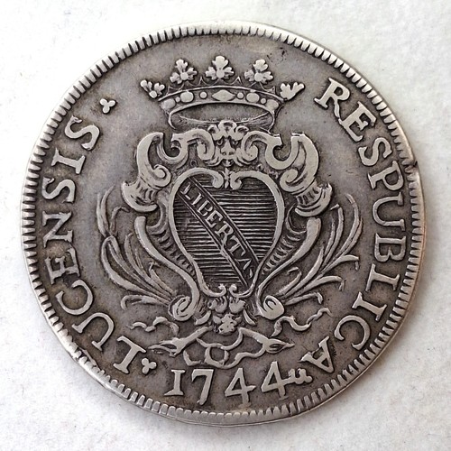 Lucca repubblica scudo 1744