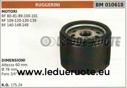 17524 filtro olio - olio, motore
