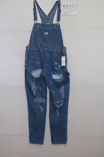 Salopette OLD NAVY (Cod. S805) Taglia XL tuta Jeans Usato Vintage custom rotture