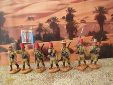 SOLDATINI di PIOMBO  ASCARI ITALIANI VIII batt. ERITREO   1930-42 TOY SOLDIERS