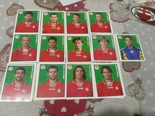 lotto di 13 figurine calciatori merlin 98 1997-98 piacenza Dionigi Bordin Sereni
