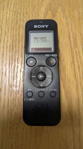 Sony recorder black - sony,