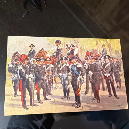 Cartolina militare carabinieri - militare,