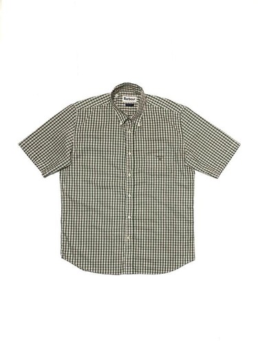 Camicia uomo barbour verde - camicia,