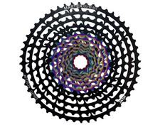 Pacco pignoni KCNC MTB 9-52  XD 12 velocità Nero / Rainbow