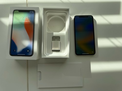 Apple iphone silver 256gb - apple,