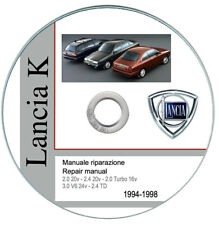 Lancia K (1994-1998)  manuale officina su Cd