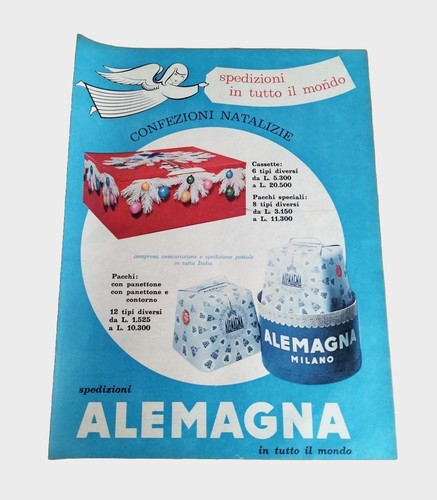Alemagna panettone cassette - alemagna,