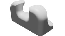 Wall mount support hanger - wall,