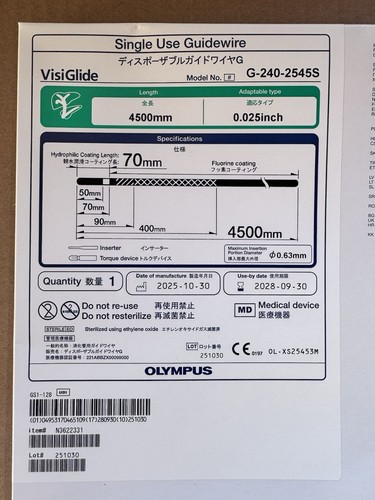Olympus endo therapy visiglide - olympus,